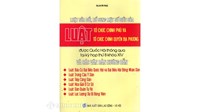 Luật sửa đổi bổ sung một số điều của Luật Tổ chức chính phủ và Luật Tổ chức chính quyền địa phương và các  văn bản hướng dẫn (Quí Lâm)