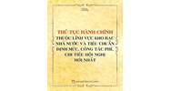 Sách Thủ tục hành chính thuộc lĩnh vực kho bạc nhà nước và tiêu chuẩn định mức, công tác phí, chi tiêu hội nghị mới nhất (Quí Lâm)