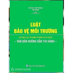 Sách hướng dẫn về Luật Bảo vệ môi trường