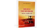 Sách Khẩu khí và thuật học hùng biện trong nghề luật (PGS.TS. Phùng Trung Tập)