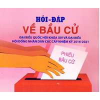 Sách Hỏi – đáp về bầu cử đại biểu Quốc hội khóa XV và đại biểu Hội đồng nhân dân các cấp nhiệm kỳ 2021-2026