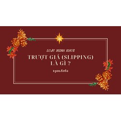 Trượt giá (SLIPPING) là gì ?