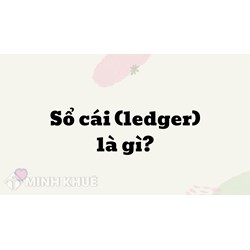 Sổ cái (ledger) là gì ?