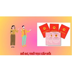 Hồ sơ cần nộp khi thực hiện cấp lại sổ đỏ, sổ hồng bị mất ?