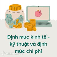 Định mức kinh tế - kỹ thuật, định mức chi phí gồm định mức nào ?