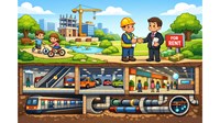 Sử dụng đất xây dựng công trình ngầm phải bảo đảm các yêu cầu gì? Quy định về giao, cho thuê mặt đất để khai thác, sử dụng công trình ngầm