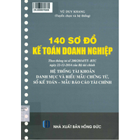 Sách 140 sơ đồ kế toán doanh nghiệp (Ban hành kèm theo thông tư 200/2014/BTC) - Vũ Duy Khang
