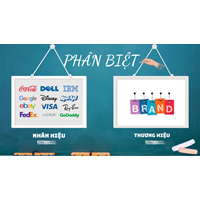 Phân biệt giữa nhãn hiệu và thương hiệu kèm ví dụ chi tiết