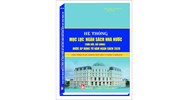 Sách Hệ thống mục lục ngân sách nhà nước (sửa đổi, bổ sung) được áp dụng từ năm ngân sách 2020