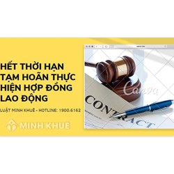Hết thời hạn tạm hoãn thực hiện hợp đồng lao động mà người lao động không có mặt tại nơi làm việc thì người sử dụng lao động có quyền đơn phương chấm dứt hợp đồng lao động hay không ?
