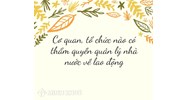 Cơ quan, tổ chức nào có thẩm quyền quản lý nhà nước về lao động?