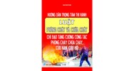 Sách Hướng dẫn trọng tâm thi hành luật phòng cháy và chữa cháy - chỉ đạo tăng cường công tác phòng cháy chữa cháy, cứu nạn, cứu hộ (Quanh Thanh)