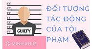 Đối tượng tác động của tội phạm là quan hệ xã hội được luật hình sự bảo vệ, bị hành vi phạm tội xâm hại?