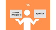 So sánh tội phạm với vi phạm pháp luật khác?