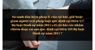 So sánh dấu hiệu pháp lý của tội bắt, giữ hoặc giam người trái pháp luật quy định tại Điều 157 Bộ luật Hình sự năm 2015 với tội bắt cóc nhằm chiếm đoạt tài sản quy định tại Điều 169 Bộ luật Hình sự năm 2015 ?
