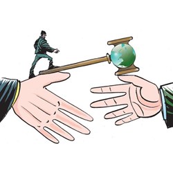 Công nhận và thi hành phán quyết trọng tài.