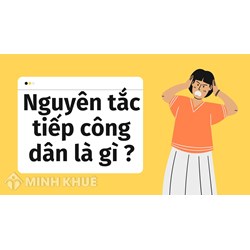 Nguyên tắc tiếp công dân là gì ?