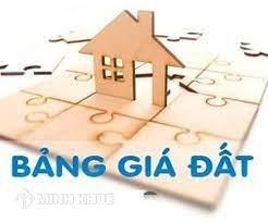 Bảng Khung giá đất thương mại, dịch vụ tại đô thị mới nhất?