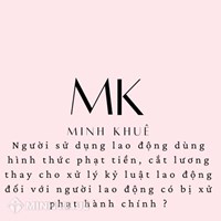 Mức phạt hành vi dùng hình thức phạt tiền, cắt lương thay việc xử lý kỷ luật lao động?