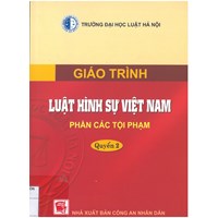 Giáo trình Luật hình sự Việt Nam (trường Đại học Luật Hà Nội)