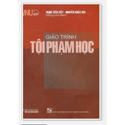Giáo trình Tội phạm học - Khoa Luật - Trường Đại học quốc gia Hà Nội