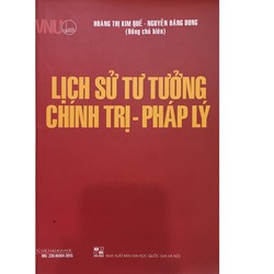 Giáo trình Lịch sử tư tưởng chính trị - pháp lý - Trường Đại học quốc gia Hà Nộ