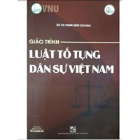 Giáo trình Luật tố tụng dân sự Việt Nam - Khoa luật - Trường đại học quốc gia Hà Nội