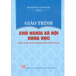 Giáo trình Chủ nghĩa xã hội khoa học - Bộ giáo dục và đào tạo