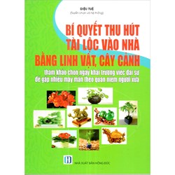 Sách bí quyết thu hút tài lộc vào nhà bằng linh vật cây cảnh - tham khảo chọn ngày khai trương việc đại sự để gặp nhiều may mắn theo quan niệm người xưa