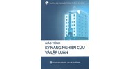 Giáo trình kỹ năng nghiên cứu và lập luận - Trường Đại học Luật TP. Hồ Chí Minh