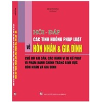 Sách Hỏi – đáp các tình huống pháp luật về hôn nhân và gia đình – Chế độ tài sản, các hành vi bị xử phạt vi phạm hành chính trong lĩnh vực hôn nhân và gia đình