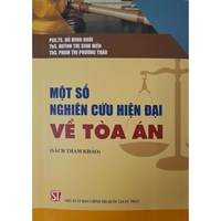 Sách tham khảo Một số nghiên cứu hiện đại về tòa án
