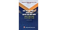 Sách Các cơ chế pháp lý kiểm soát quyền lực nhà nước trên thế giới và ở Việt Nam
