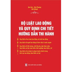 Sách Bộ luật lao động và quy định chi tiết hướng dẫn thi hành (Quý Lâm - Kim Phượng)