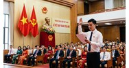Mẫu lời tuyên thệ kết nạp Đảng viên mới trong lễ kết nạp Đảng