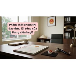 Phẩm chất chính trị, đạo đức, lối sống của Đảng viên là gì?