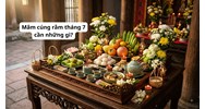 Mâm cúng rằm tháng 7 cần những gì?