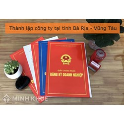 Thành lập công ty tại tỉnh Bà Rịa-Vũng Tàu