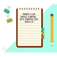 Mẫu phiếu cập nhật, chỉnh sửa thông tin dân cư (DC02) mới nhất