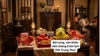 Bài cúng, văn khấn rằm tháng 8 âm lịch (Tết Trung Thu) hay nhất