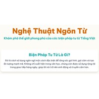 Biện pháp tu từ là gì? Các biện pháp tu từ và tác dụng