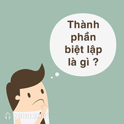 Thành phần biệt lập là gì? Các thành phần biệt lập, lấy ví dụ
