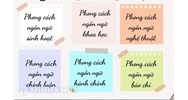 Phong cách ngôn ngữ là gì? Có bao nhiêu phong cách ngôn ngữ?