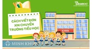Mẫu đơn xin chuyển trường THPT cùng tỉnh, khác tỉnh