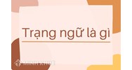 Trạng ngữ là gì? Có mấy loại trạng ngữ, ví dụ về trạng ngữ?