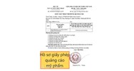 Hồ sơ xin Giấy phép Quảng cáo Mỹ phẩm gồm những gì?