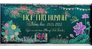 Trang trí bảng họp phụ huynh đầu năm học đơn giản, đẹp, ý nghĩa