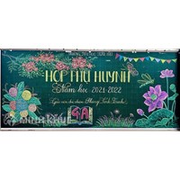 Trang trí bảng họp phụ huynh đầu năm học đơn giản, đẹp, ý nghĩa