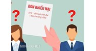 Mẫu đơn khiếu nại đền bù đất đai, bồi thường đất mới nhất