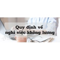 Mẫu Quyết định cho nhân viên nghỉ việc không lương